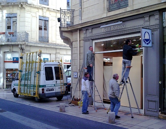 Artisan serrurier - Installation vitrine - vitrier dans les Bouches-du-Rhône et le var